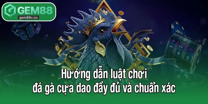 Hướng dẫn luật chơi đá gà cựa dao đầy đủ và chuẩn xác