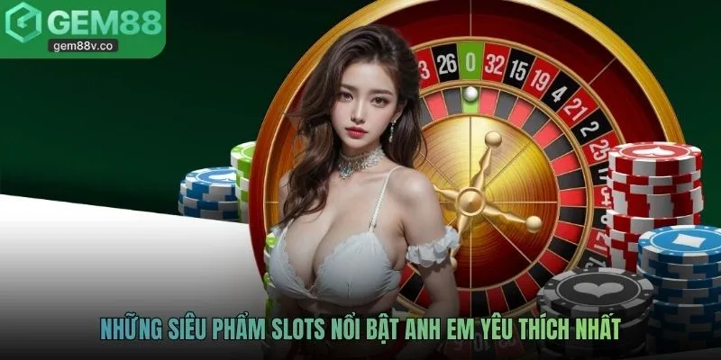Những siêu phẩm slots nổi bật anh em yêu thích nhất